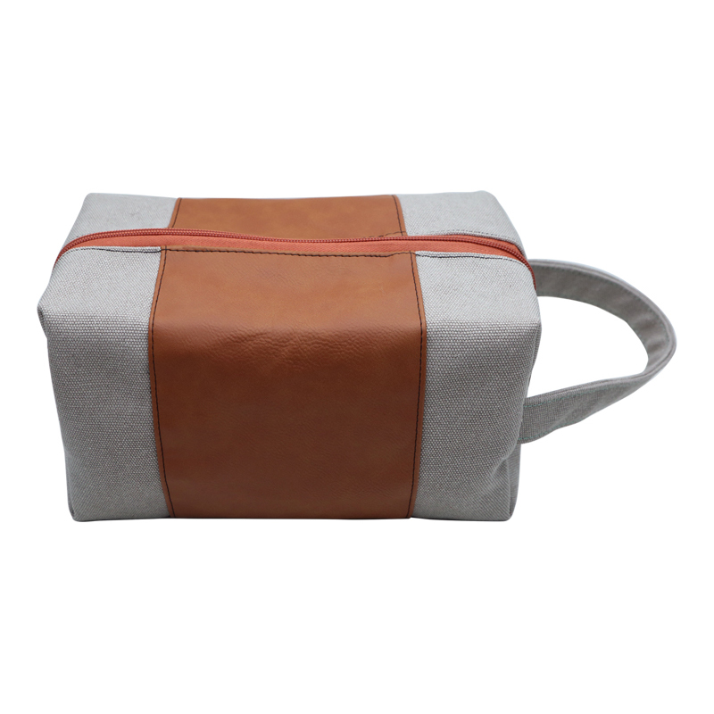 Laserable Leatherette Toiletry Bag