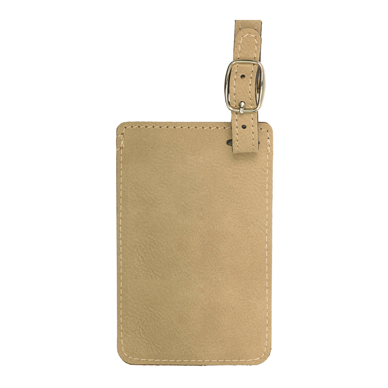 Laserable Leatherette Luggage Tag
