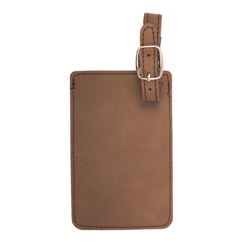 Laserable Leatherette Luggage Tag