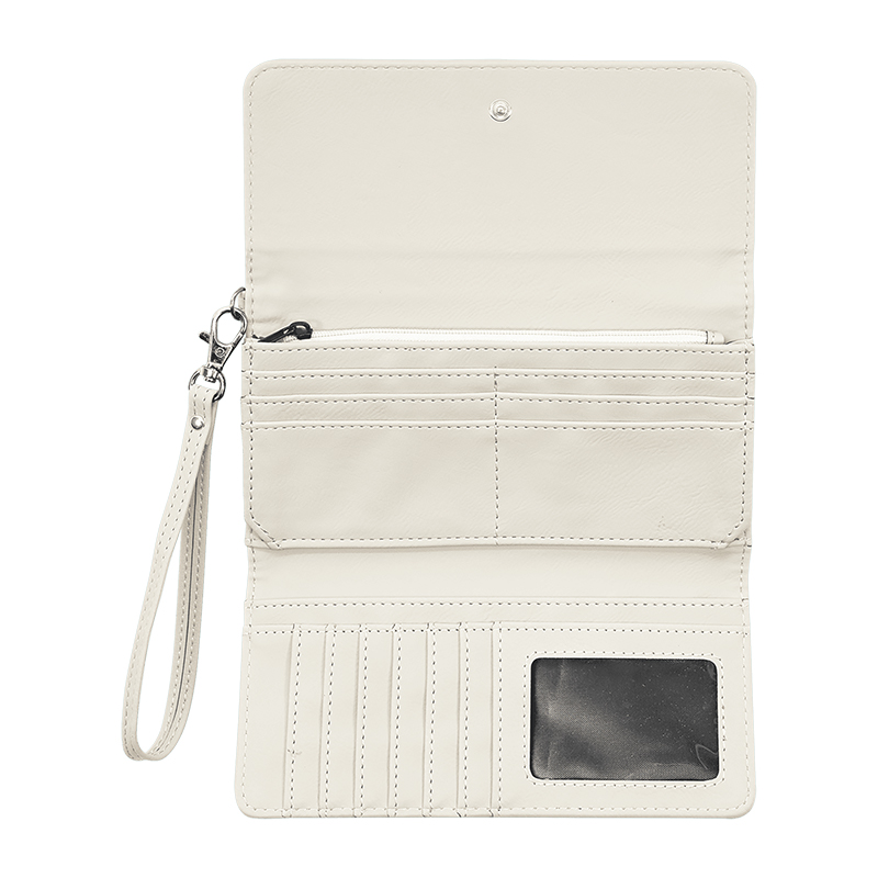 Laserable Leatherette Wallet na may Strap Laserable Leatherette Wallet na may Strap