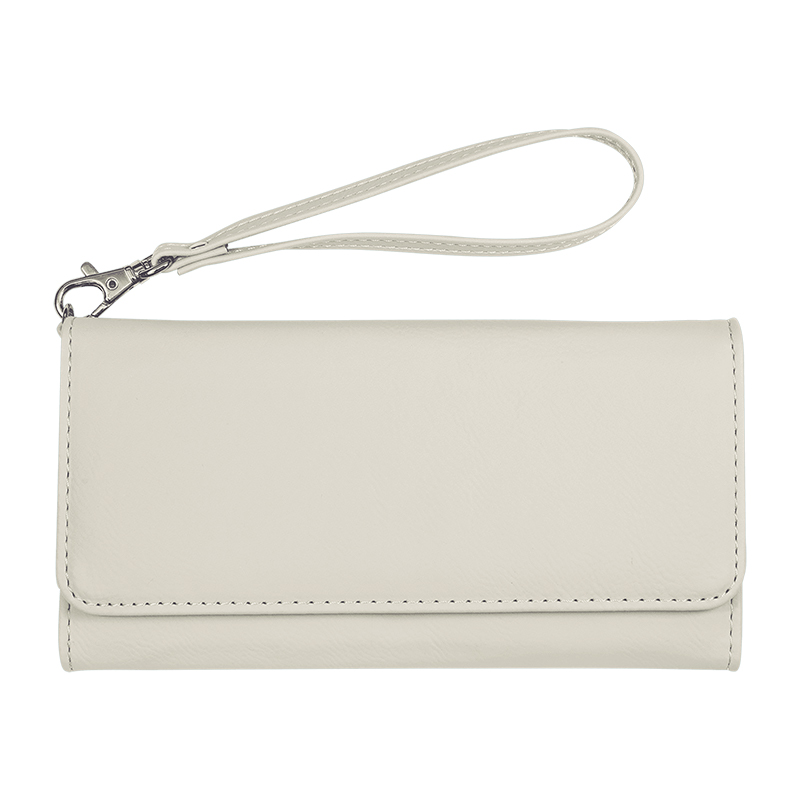 Laserable Leatherette Wallet na may Strap Laserable Leatherette Wallet na may Strap