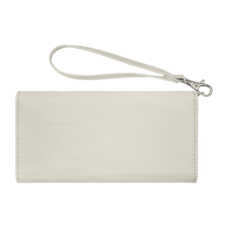 Laserable Leatherette Wallet na may Strap Laserable Leatherette Wallet na may Strap