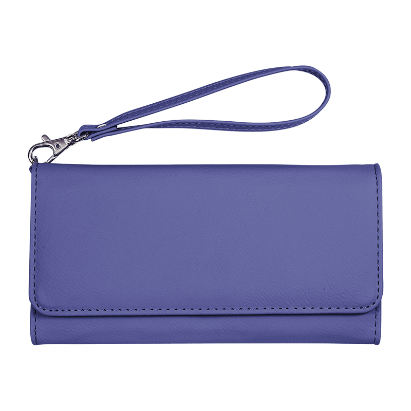 Laserable Leatherette Wallet na may Strap Laserable Leatherette Wallet na may Strap