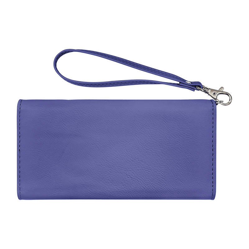 Laserable Leatherette Wallet na may Strap Laserable Leatherette Wallet na may Strap