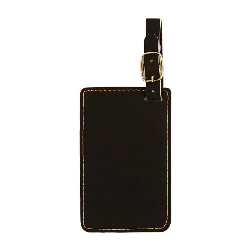 Laserable Leatherette Luggage Tag