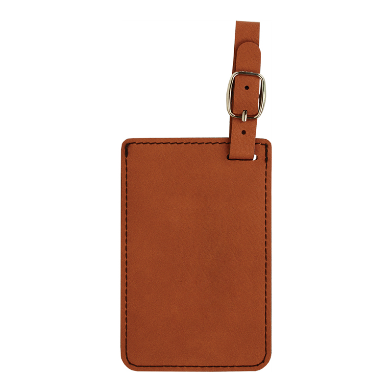 Laserable Leatherette Luggage Tag