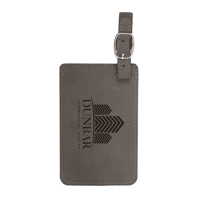 Laserable Leatherette Luggage Tag