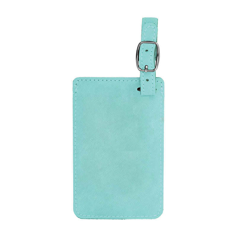 Laserable Leatherette Luggage Tag
