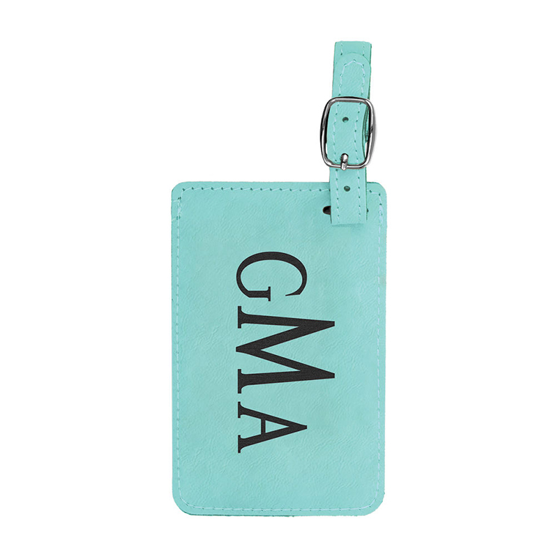 Laserable Leatherette Luggage Tag