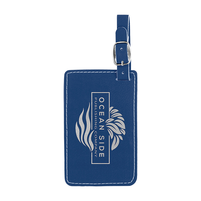 Laserable Leatherette Luggage Tag