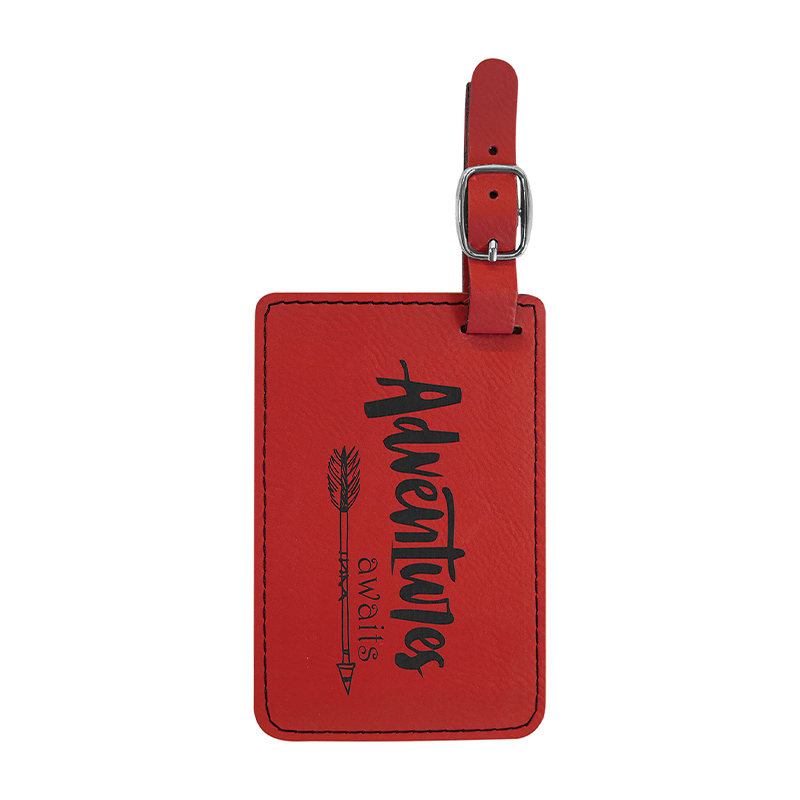 Laserable Leatherette Luggage Tag