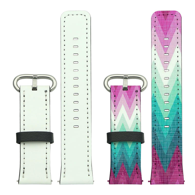 Sublimation PU Leather Samsung/Huawei Watch Bands 22mm