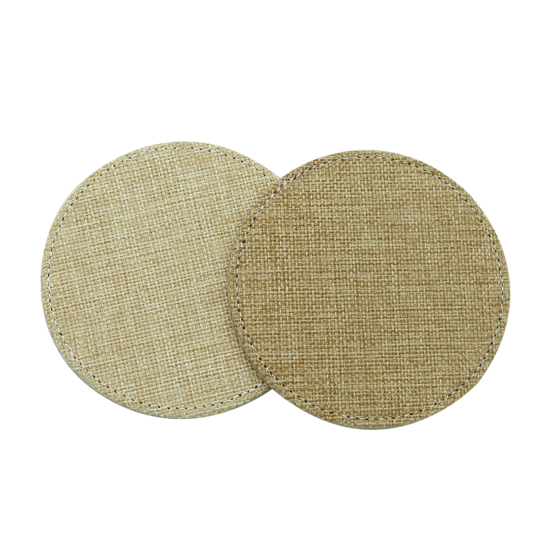 Sublimation Jute Coaster-Round