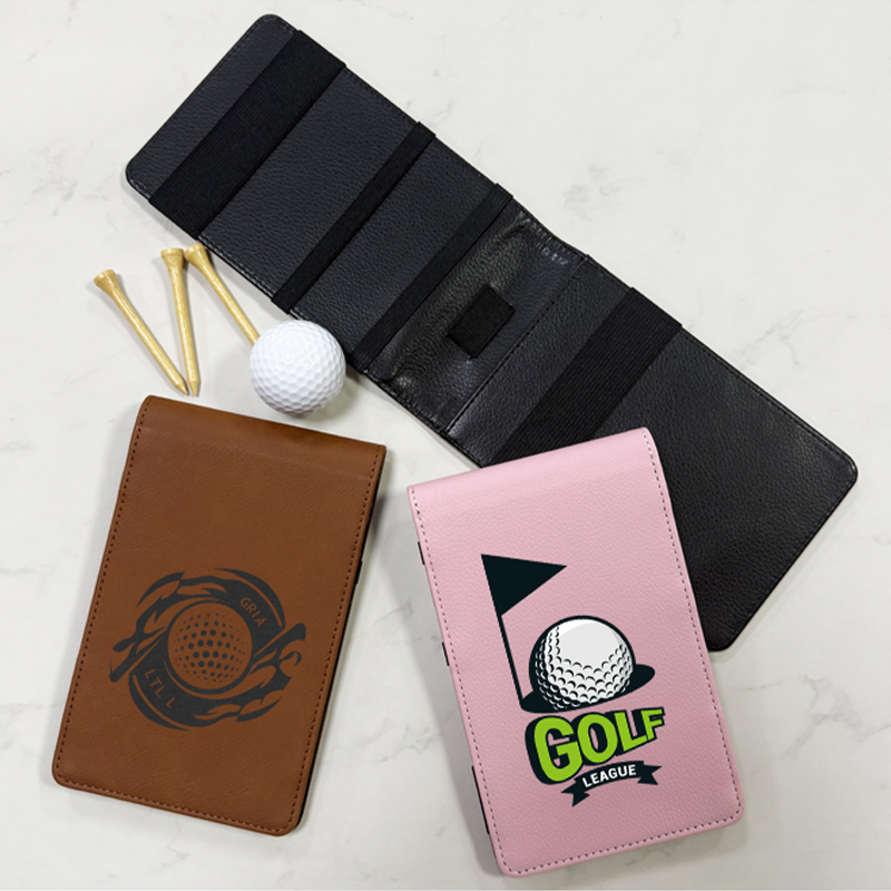 Sublimation Leatherette Golf Scorecard Holder