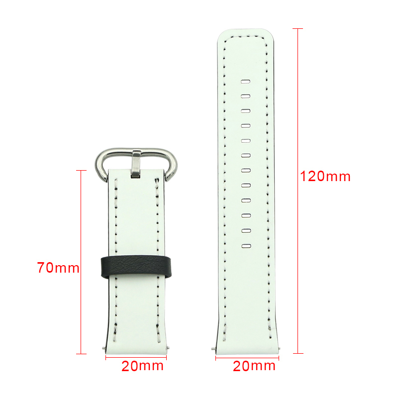 Sublimation PU Leather Samsung/Huawei Watch Bands 20mm