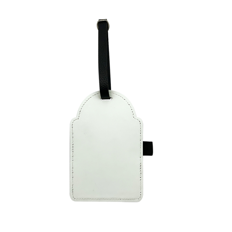 Sublimation Leatherette Golf Bag Tag na may 3 Wooden Tee