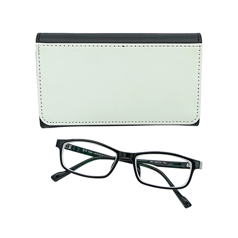 Sublimation PU Leather Eyeglasses Case