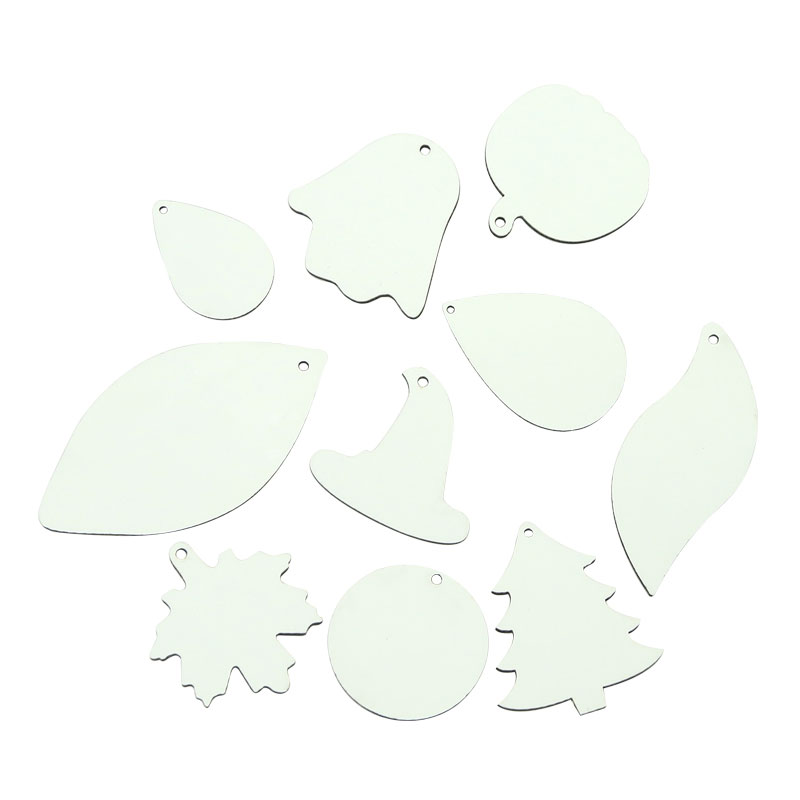 Sublimation PU Leather Earring Leaf Shape(pares) Sublimation PU Leather Earring Leaf Shape(pares)