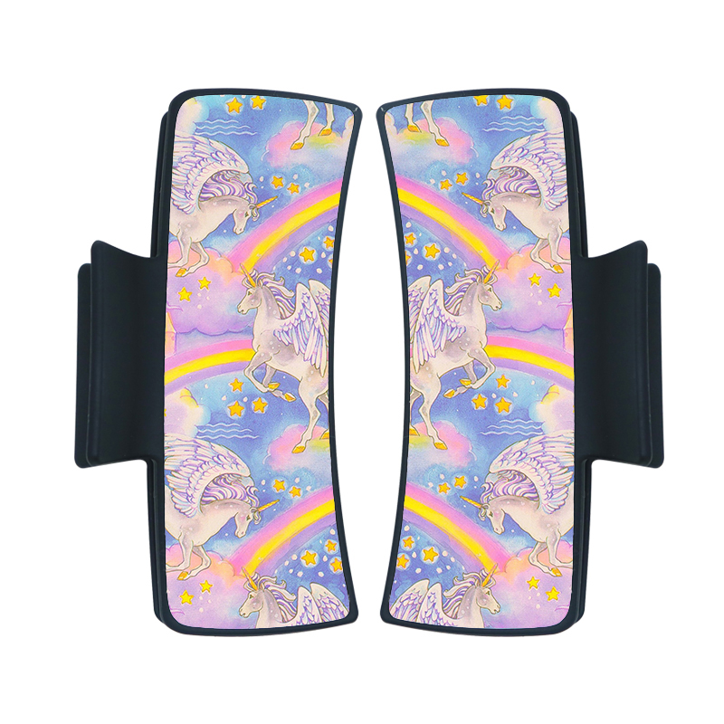 Sublimation Leatherette Hair Clip