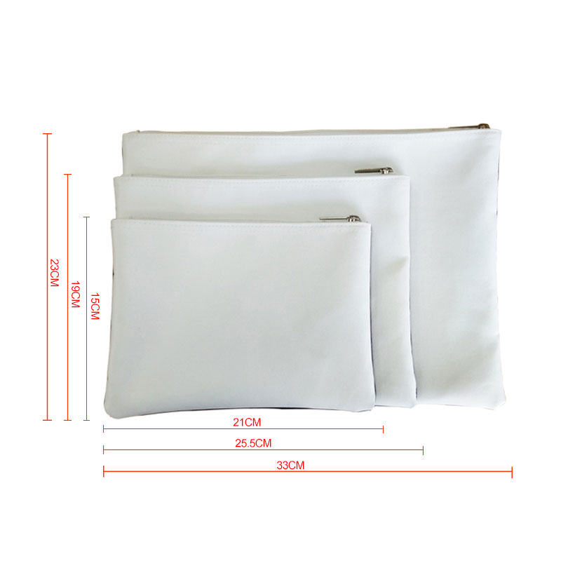 Sublimation Fabric Cosmetic Bag/Pencil Bag - M Size