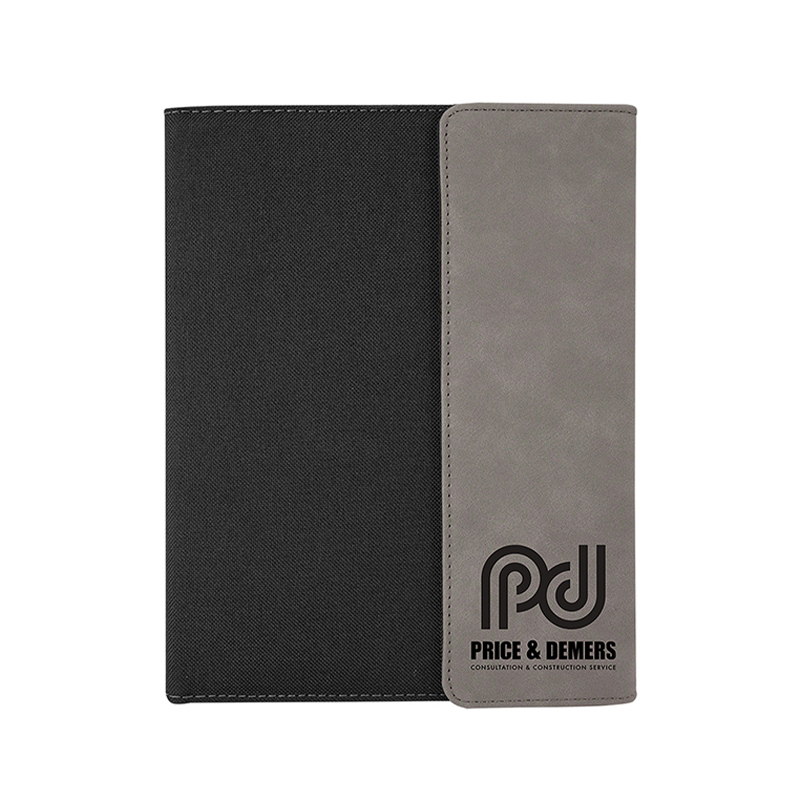 7' × 9' na Canvas na may Leatherette Portfolio