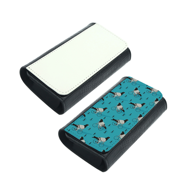 Sublimation PU Leather Eyeglasses Case