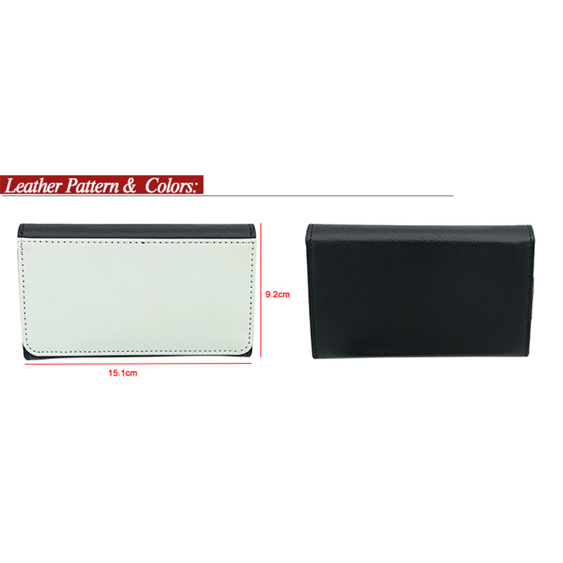 Sublimation PU Leather Eyeglasses Case