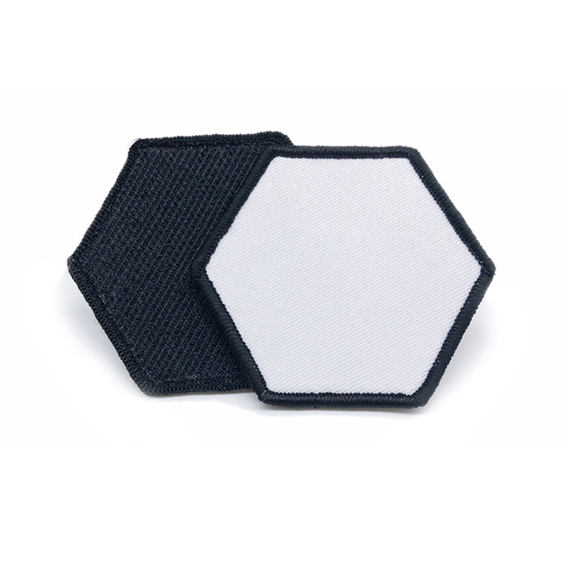 3' x 3' Square Sublimation Leatherette Patches na may Malagkit