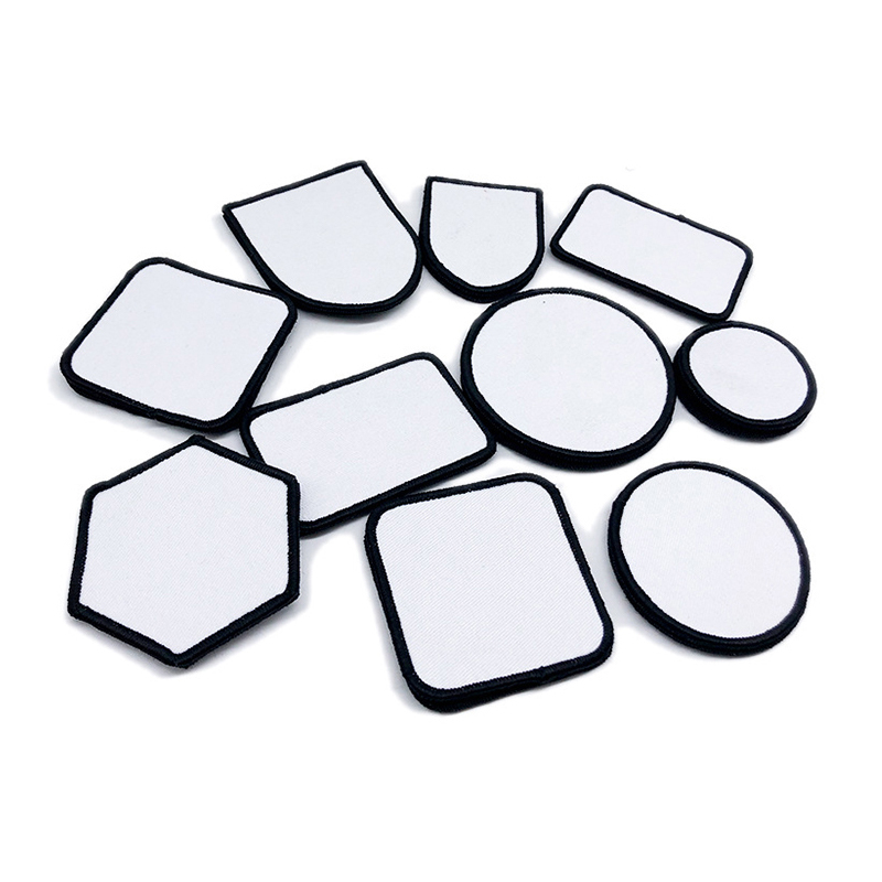 2 1/2' x 2 1/2' Square Sublimation Leatherette Patch na may Malagkit