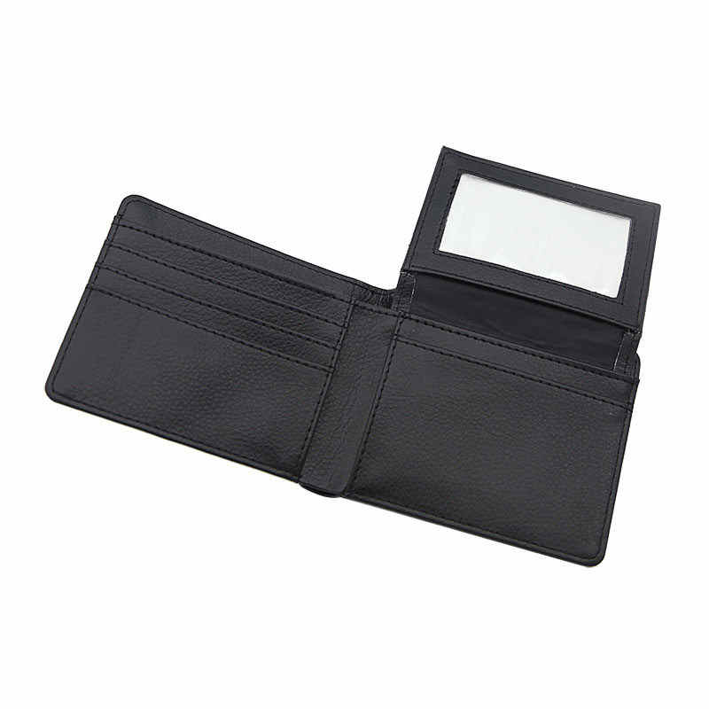 Men's Sublimation Leatherette Bifold Wallet na may Card Holder