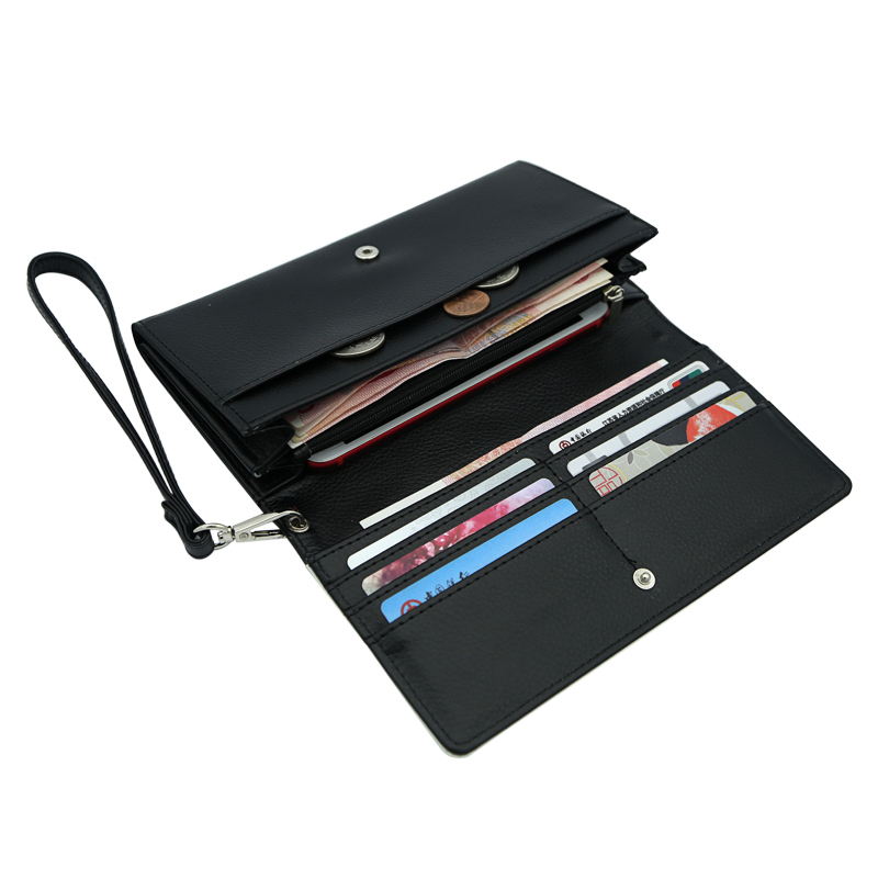 Sublimation Leatherette Wallets na may Wrist Strap - Bago