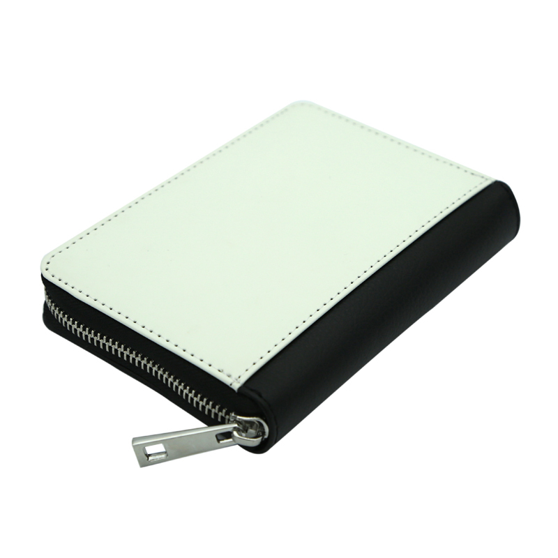 Sublimation Leatherette Zipper Wallets - Gitna Sublimation Leatherette Zipper Wallets - Gitna