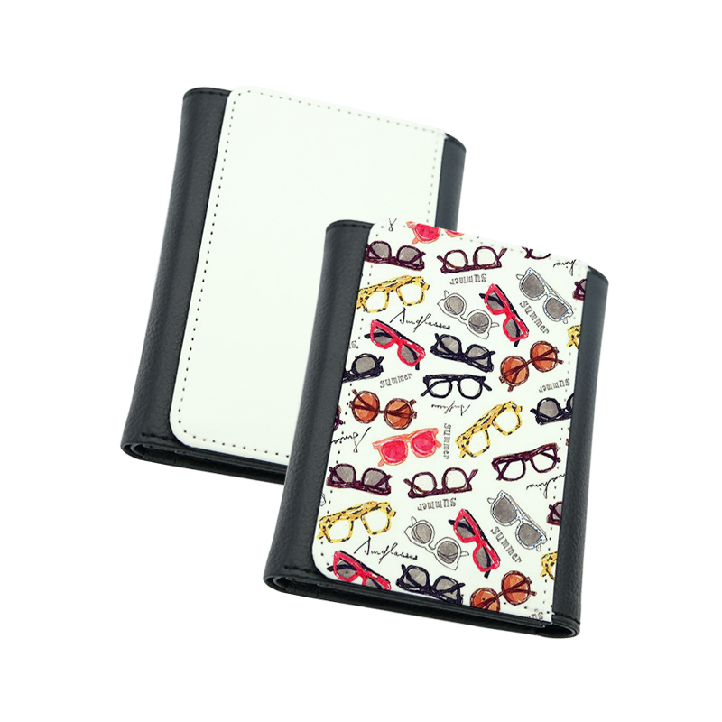 Sublimation Leatherette Wallet na may Inner PU Leather - Gitna