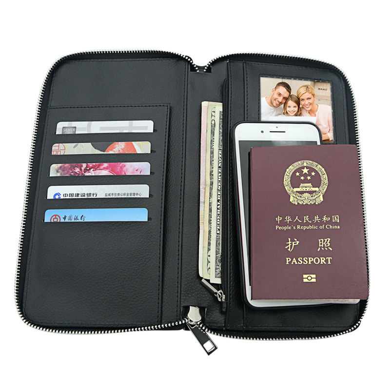 Sublimation Leatherette Passport Holder na may Zipper at Inner PU Leather Sublimation Leatherette Passport Holder na may Zipper at Inner PU Leather