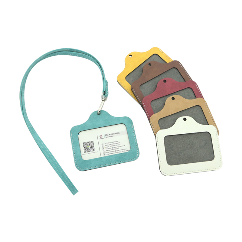 Sublimation Leatherette ID Badge Holder - Pahalang Sublimation Leatherette ID Badge Holder - Pahalang
