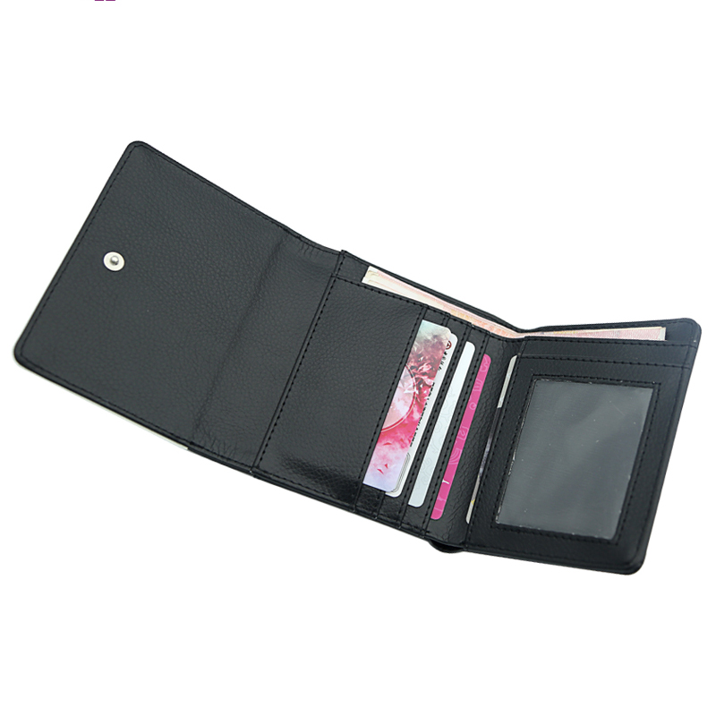 Sublimation Leatherette Wallet na may panloob na PU Leather - Maliit