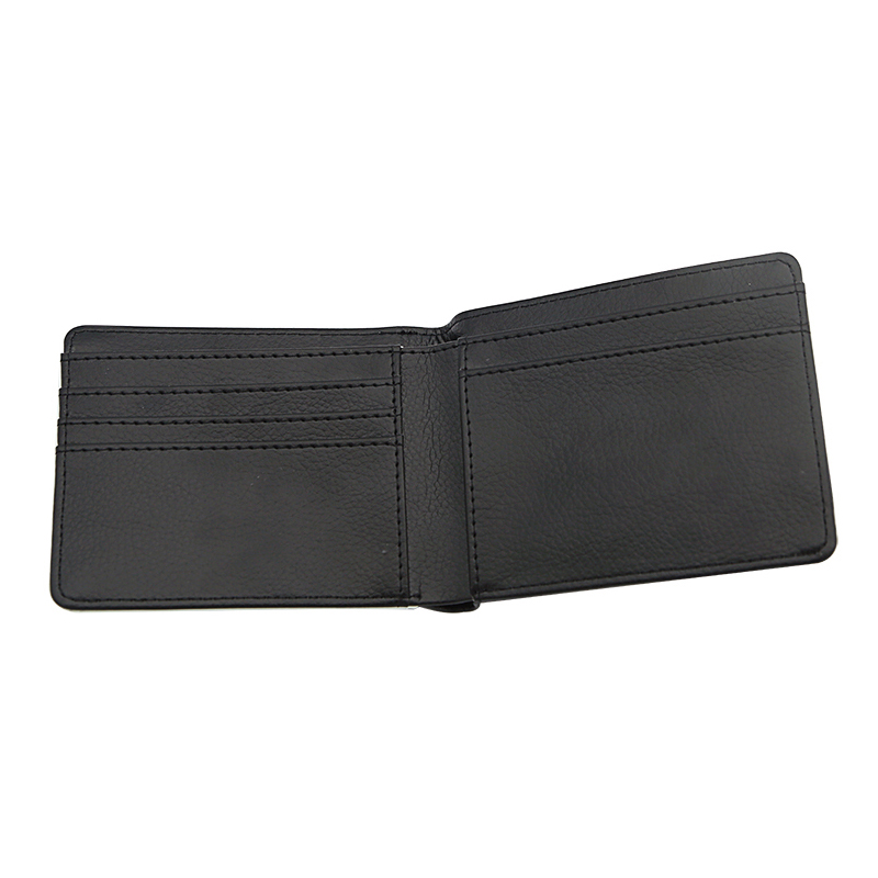 Men's Sublimation Leatherette Bifold Wallet na may Dalawang Gilid na Printing Men's Sublimation Leatherette Bifold Wallet na may Dalawang Gilid na Printing