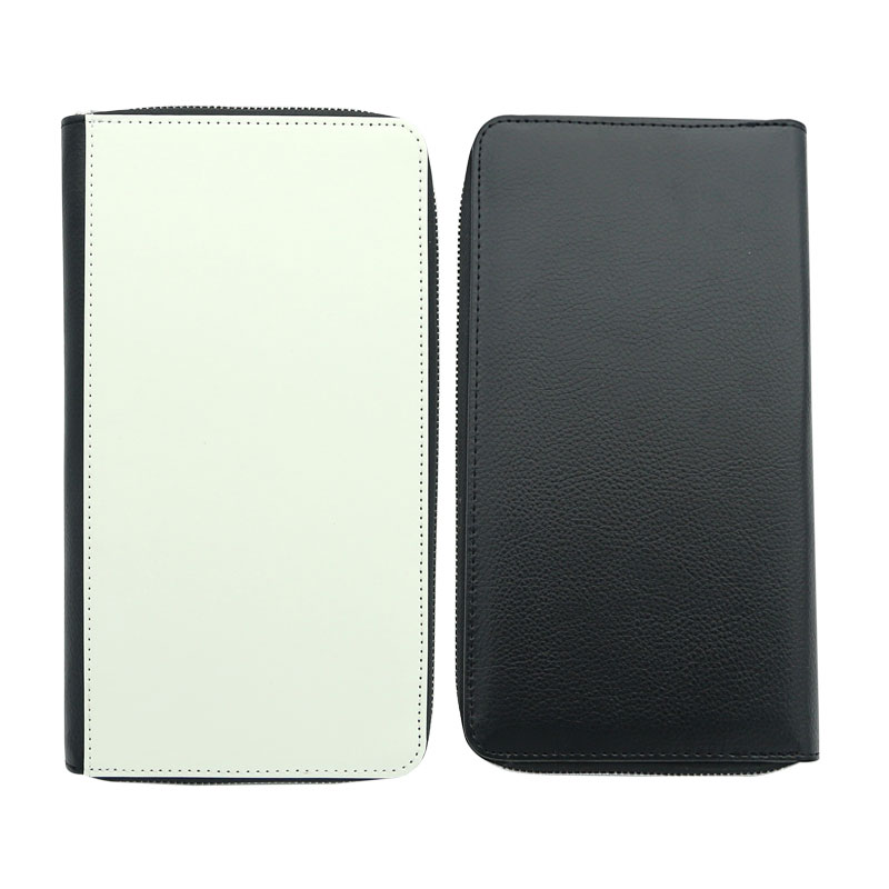 Sublimation Leatherette Passport Holder na may Zipper at Inner PU Leather Sublimation Leatherette Passport Holder na may Zipper at Inner PU Leather