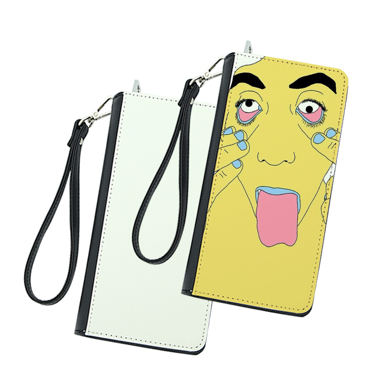 Sublimation Leatherette Wallets na may Wrist Strap - Classic