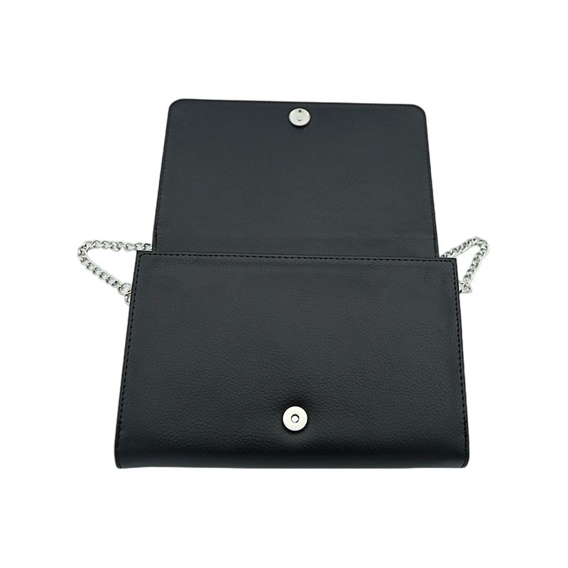 Sublimation Leatherette Malaking Shoulder Bag na may 2 pares na Magnetics 