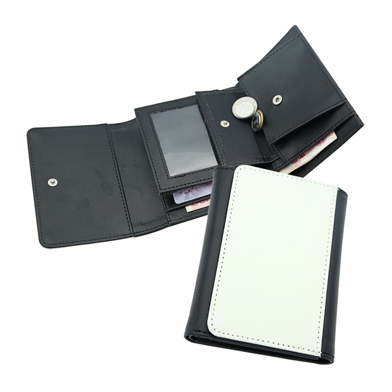 Sublimation Leatherette Wallet na may Inner PU Leather - Gitna Sublimation Leatherette Wallet na may Inner PU Leather - Gitna