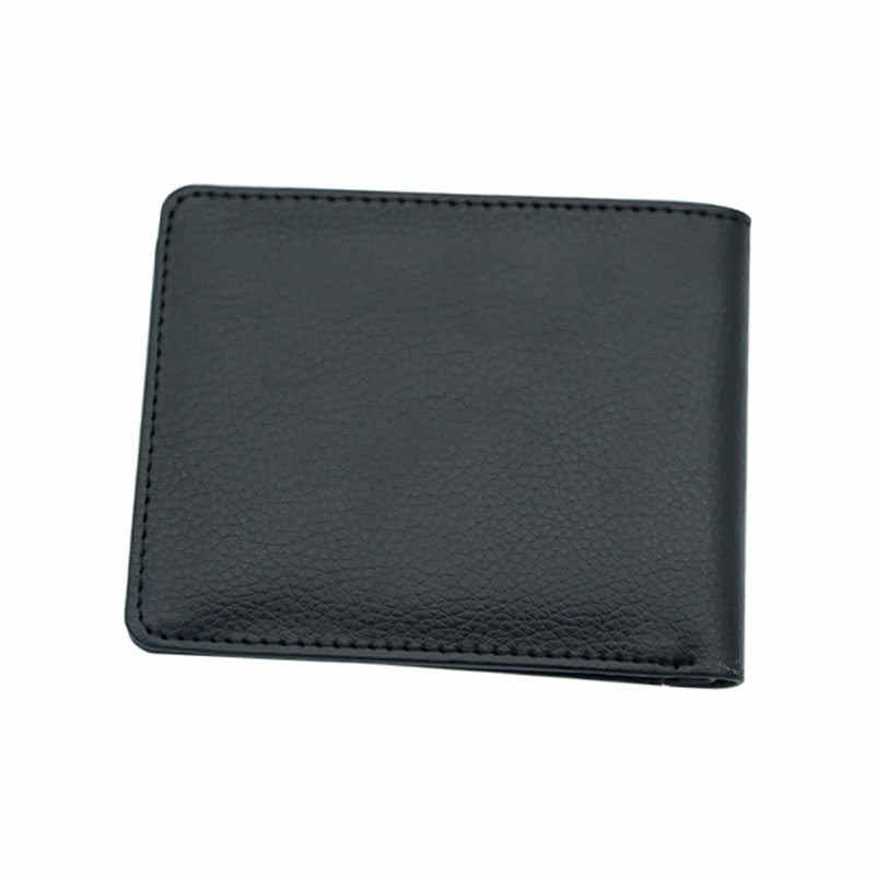 Men's Sublimation Leatherette Bifold Wallet na may Card Holder