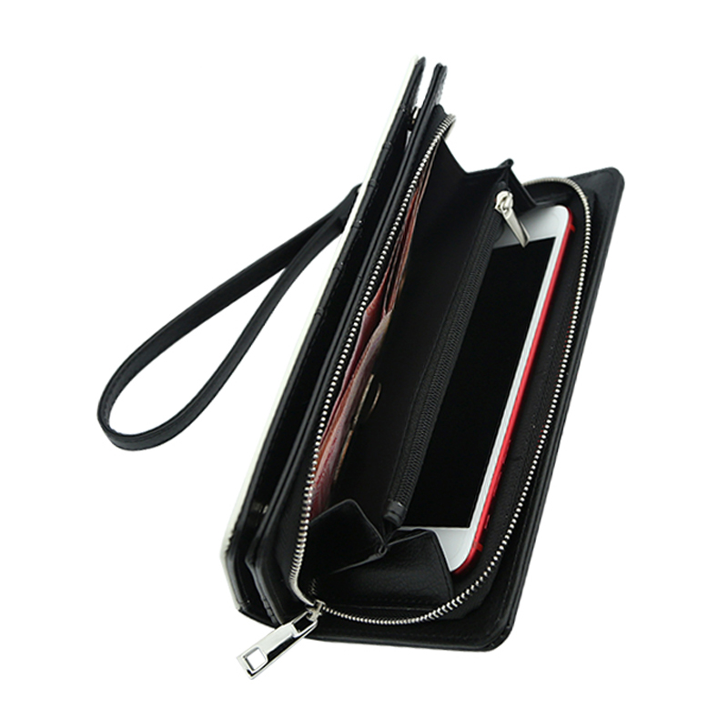 Sublimation Leatherette Wallets na may Wrist Strap - Classic