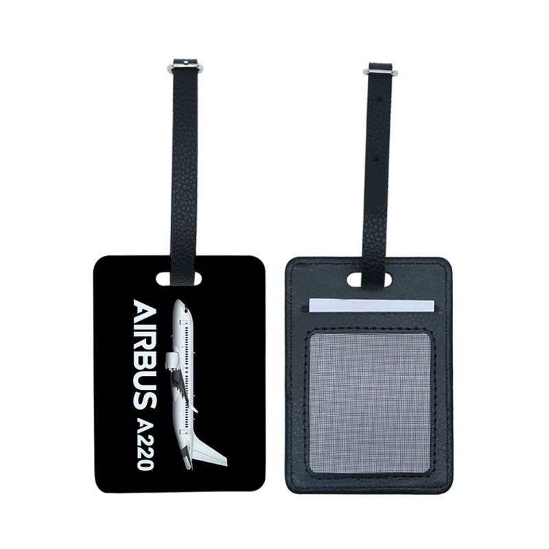 Sublimation PU Leather Luggage Tag-Single Side Printable