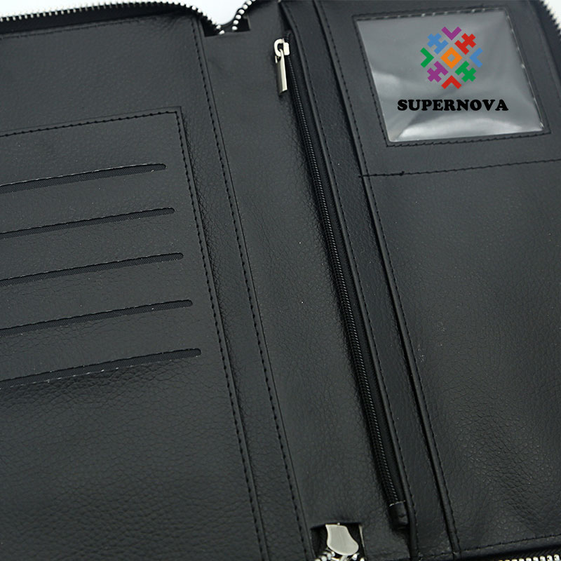Sublimation Leatherette Passport Holder na may Zipper at Inner PU Leather Sublimation Leatherette Passport Holder na may Zipper at Inner PU Leather