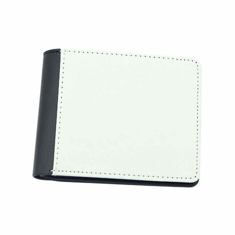 Men's Sublimation Leatherette Bifold Wallet na may Card Holder