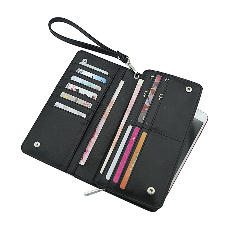 Sublimation Leatherette Wallets na may Wrist Strap - Classic