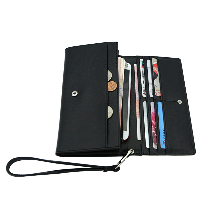 Sublimation Leatherette Wallets na may Wrist Strap - Bago