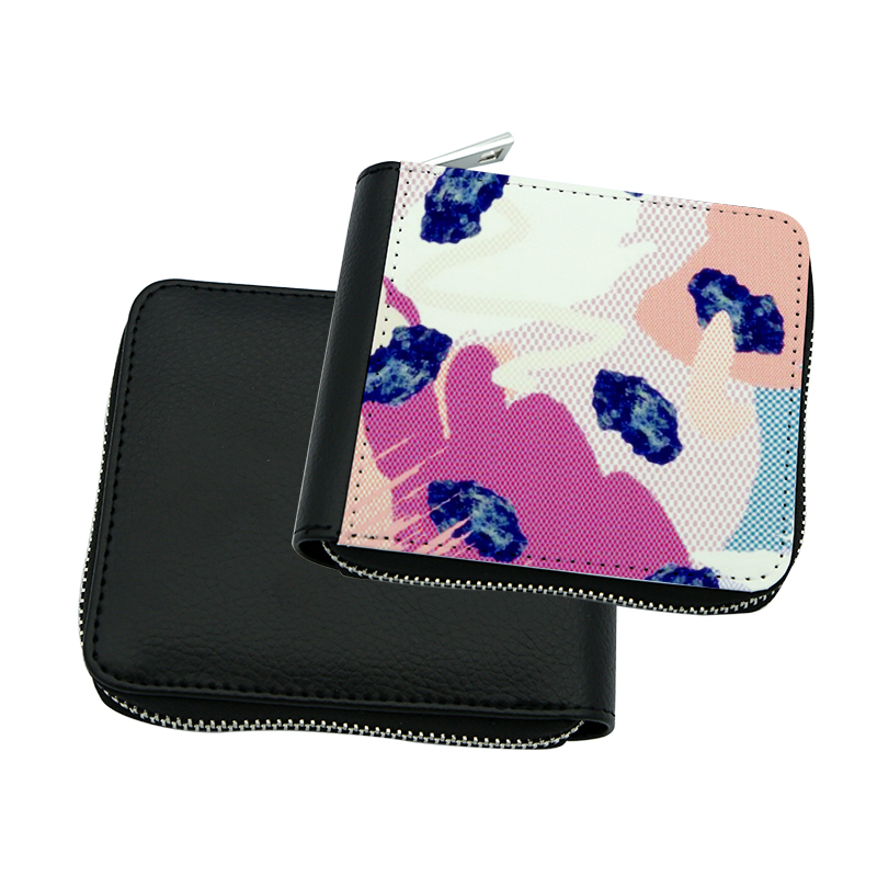 Sublimation Leatherette Zipper Wallets - Maliit Sublimation Leatherette Zipper Wallets - Maliit