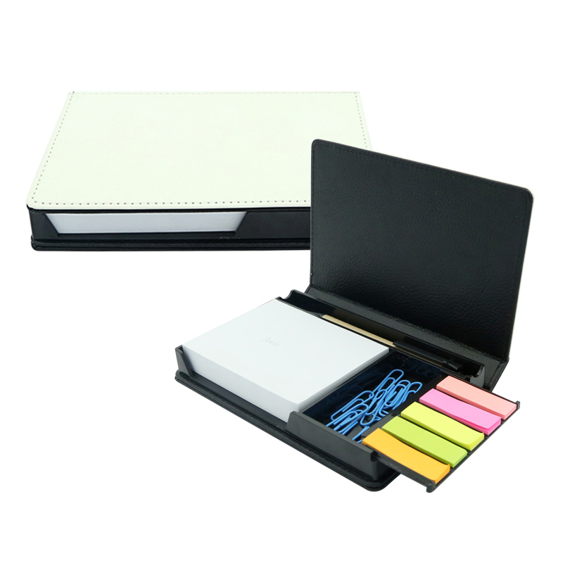 Sublimation Leatherette Sticky Notes Box - Parihaba